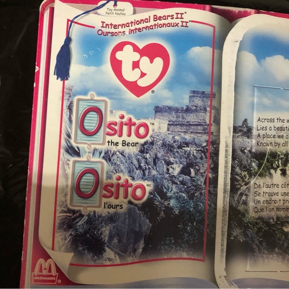 McDonald’s Ty Bear Bundle - Released in 2000. Set of 3 very cute vintage bears ! - Picture 8 of 16